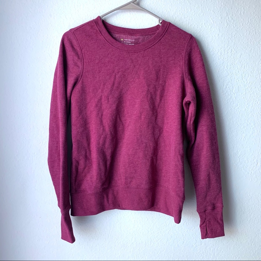 Tek Gear Dark Pink Women’s Athletic Sweatshirt